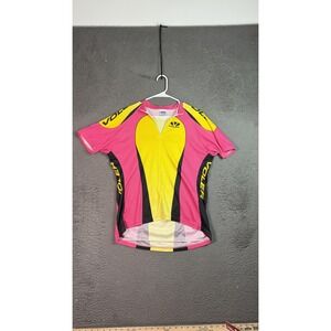 Voler Cycling Jersey 3XL‎ Yellow Pink Black Grover Beach USA Road Bike Shirt